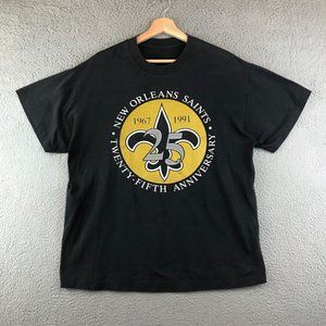 Vintage 1967 1991 New Orleans Saints single stitch shirt sweater sweatshirt